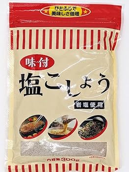 Amazon.co.jp: 詰替用 味付塩こしょう300g / 塩は辛味にトゲが